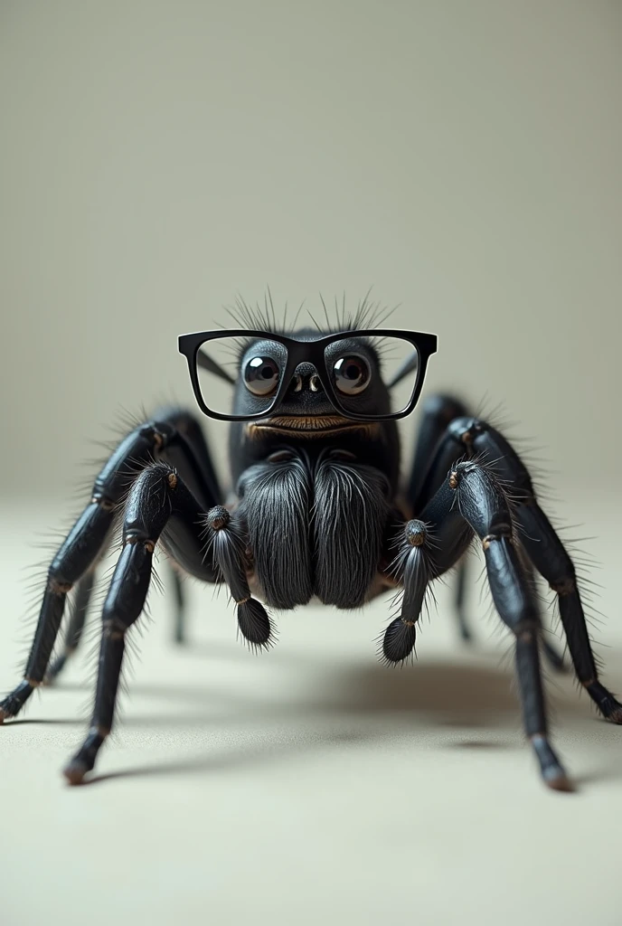 spider with glasses