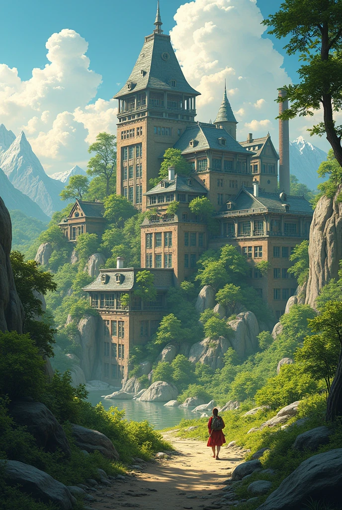 In a diatopic universe ruled by remnants of humanity, society is governed by five great guilds, Among them we have the Supply Guild, which is responsible for the food supply., mineral supply, supply of raw materials in general. Remembering that it is a neomedieval and technological city, and this guild is more focused on nature, has a friendlier culture and hippie vibe