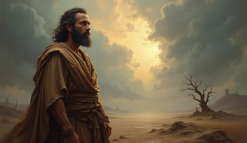 Image of the book of job from the bible 