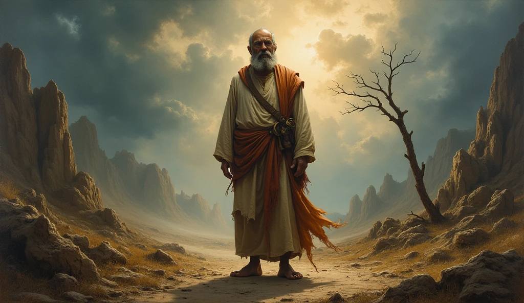 Image of the book of job from the bible