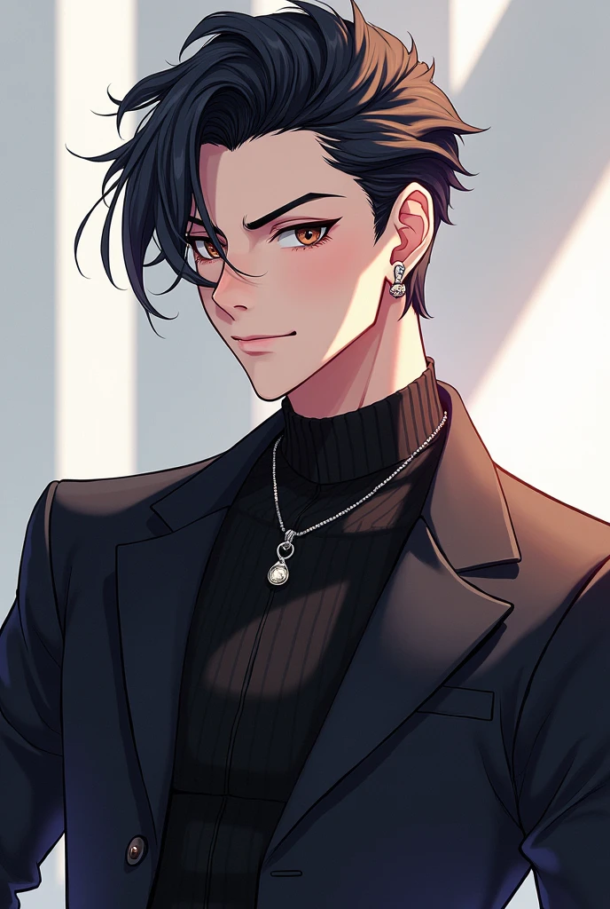 An anime character who is very handsome and chic