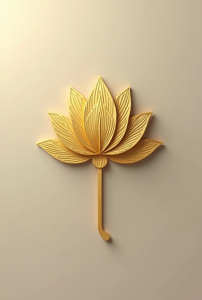 The logo symbol will be a lotus flower, symbol of purity and beauty, stylized in golden color. It represents the exclusivity and careful detail that characterizes the brand..

