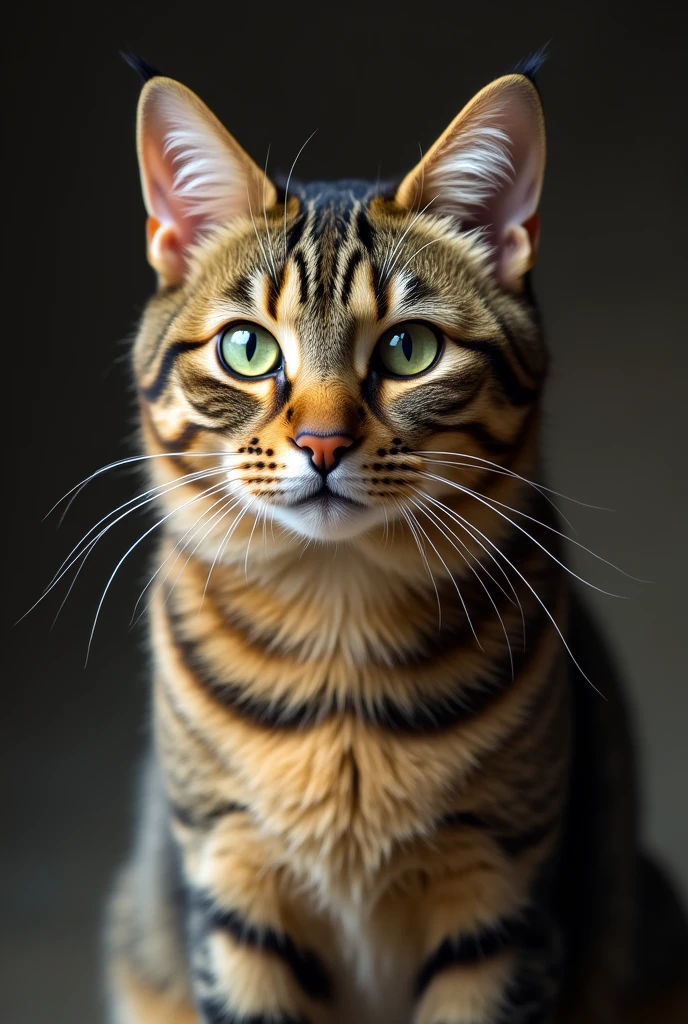 create an image of a tabby cat, the image must be 1080x1920