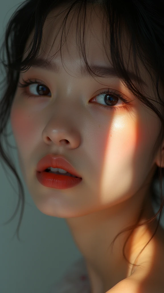 (Delicate lips), (Realistically:1.37), (Vibrant colors), (Studio Lighting), (concentrate), (High Dynamic Range), (bokeh), (in contrast), (Kilogram:1.2), (grace), (grace), (like々Shii), (Luxury accessories), (Shining eyes), (shine), (Calm), (shine), (dream-like), (Dynamic), (Wonderful stuff), (Sensitive), (dramatic), (complicated), (eternal), (Dress nicely), (mystery), (mystery), (mystery), (picture perfect), (interesting), (personality), (masterpiece), (high resolution), (Best quality, 4K, 8k), Solitary, 1 Asian girl