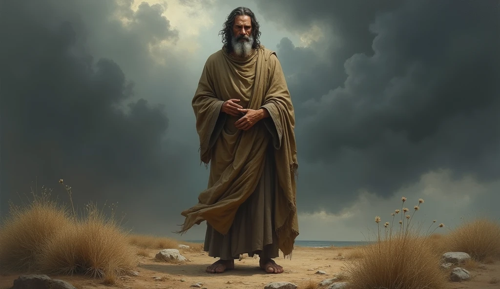 Image of Job's patience from the bible