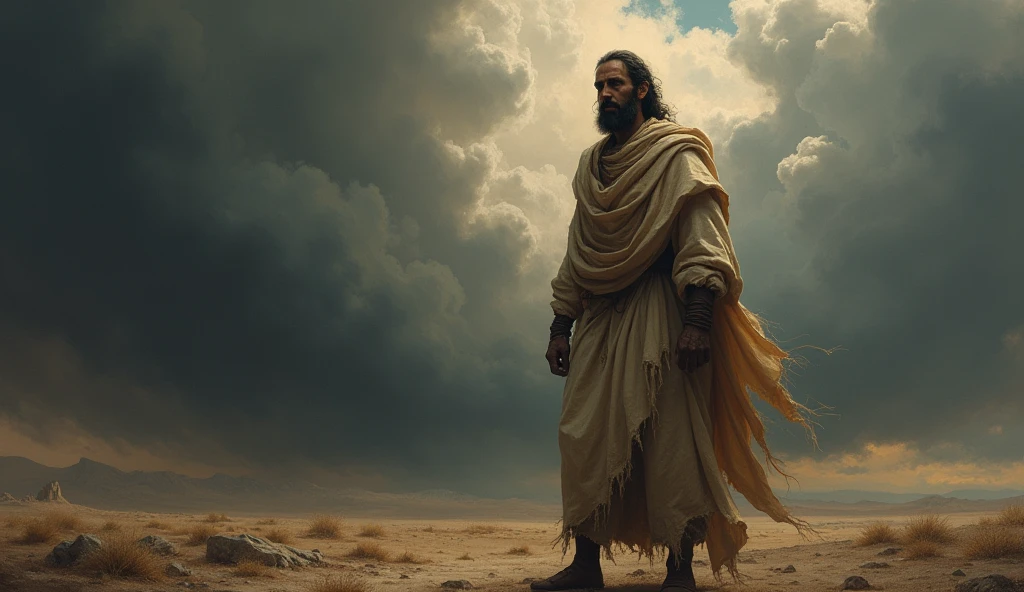 Image of Job's patience from the bible