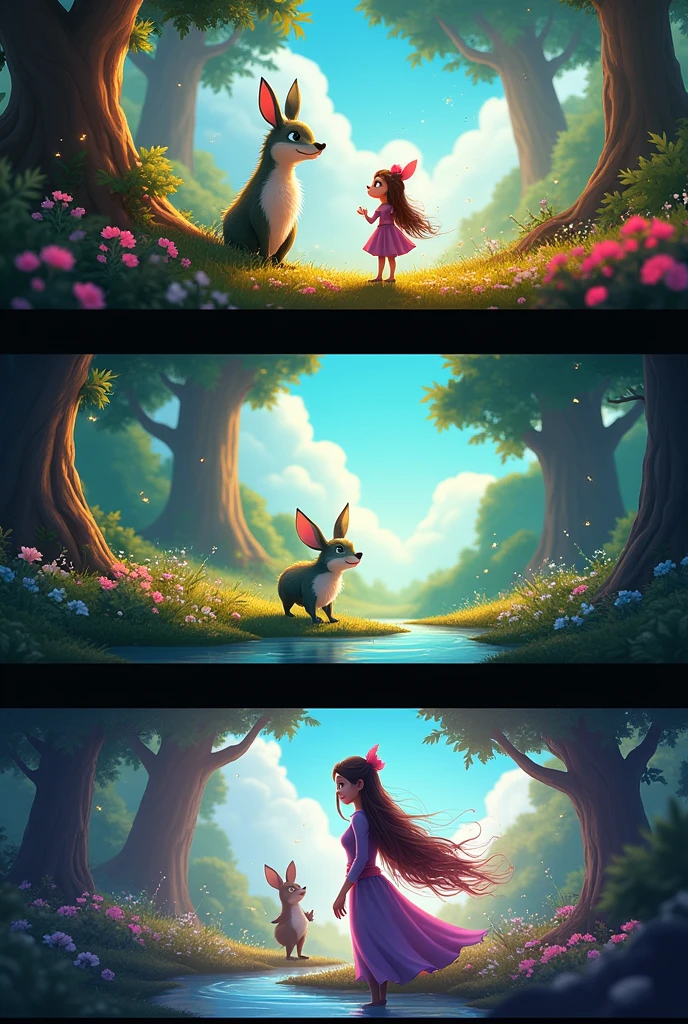 Create three scenes, a start one, pause and end, for a stream with its respective text that must be included according to the image 
