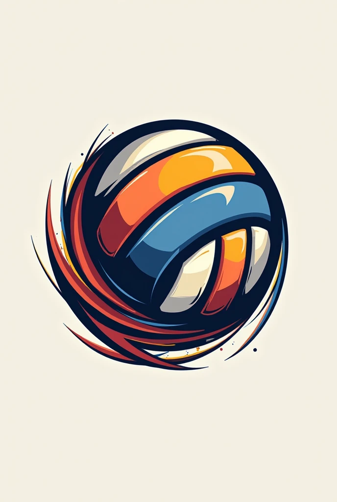 volleyball team t-shirt logo without people