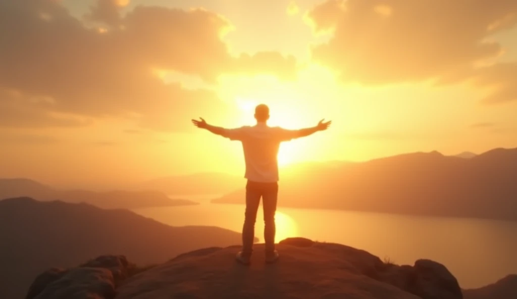 Image of hope and overcoming
