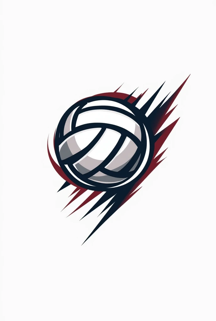 volleyball team t-shirt logo without people 

