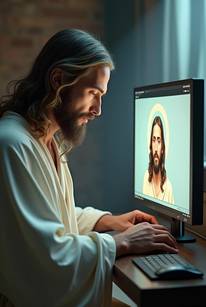 Jesus of Nazareth installs it, log in and make a video showing your face