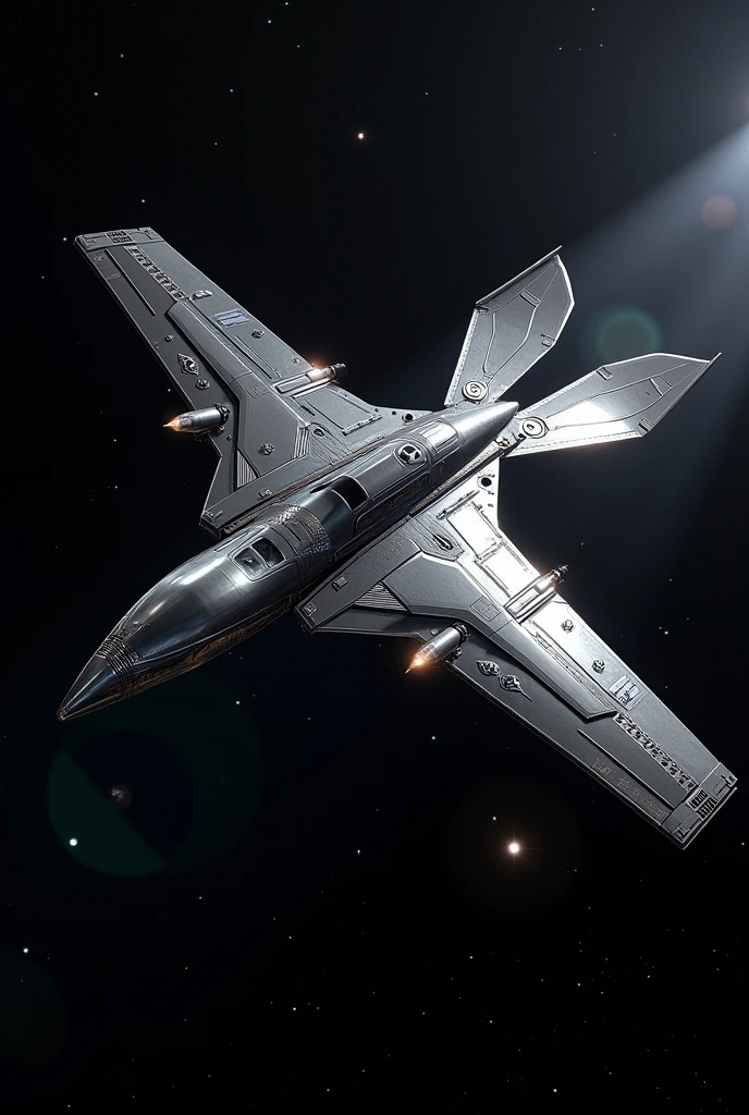 Bald eagle shaped spaceship