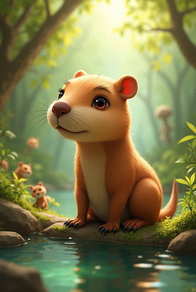 capybara girl