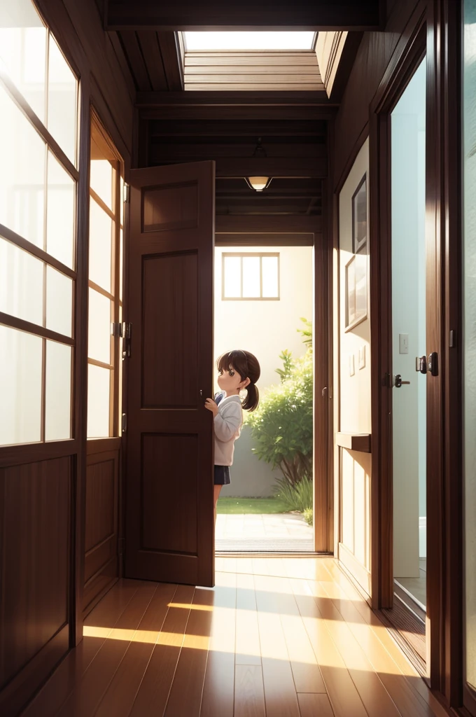 looking outside