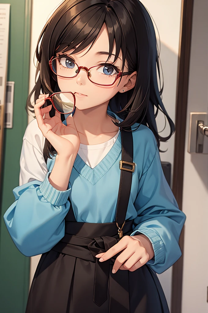 looking over eyewear