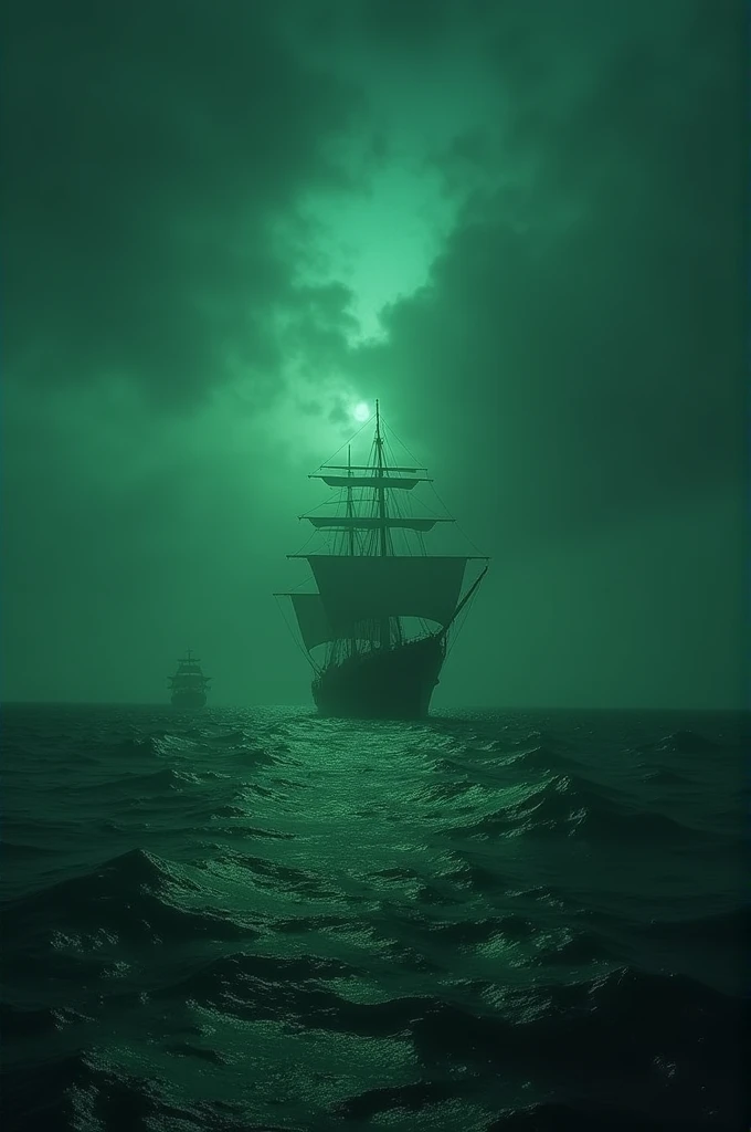((best quality)), ((masterpiece)), (detailed)
As dawn breaks, the base vanishes, leaving the terrified sailor adrift, with a mystery that remains unsolved. (night green)
