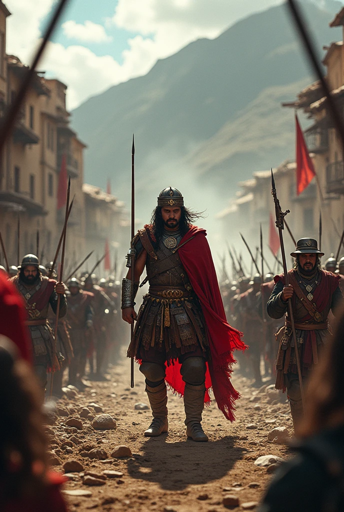 men coming from battle biblical times