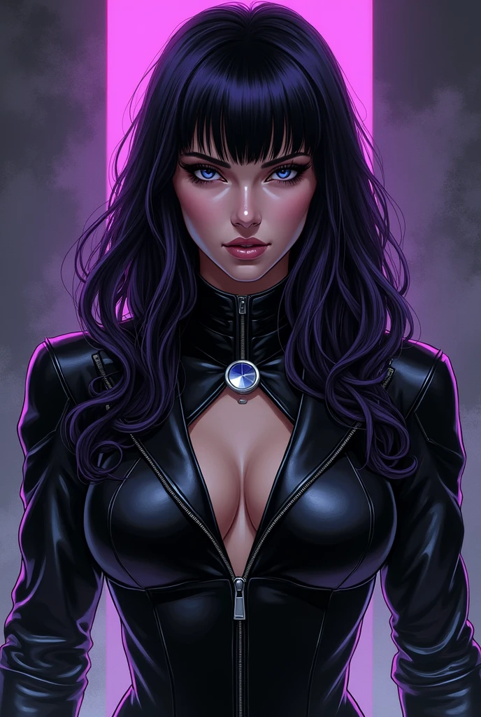 illustration, 4K UHD illustration, upscaled professional drawing HDR, from DC comics in dynamic pose, full body image (:1.8) stunningly beautiful woman, intense blue eyes, eyebrows tanned skin tone, detailed catwoman mask, gloss black form fitting full length bodysuit, full lips, lips parted looking-into-camera, glowing lightning in background, swirling smoke eminating from fingertips, abandoned dojo background, detailed night time, thunderstorm atmosphere, glowing blue eyes emitting eeire spectral glow, purple lightning thunderstorm in background, 300dpi, masterpiece style, painting style, stroke style in a dark background,watercolor, charcoal, pen & Ink, tshirt design style, aesthetic for Tshirt design, darktone