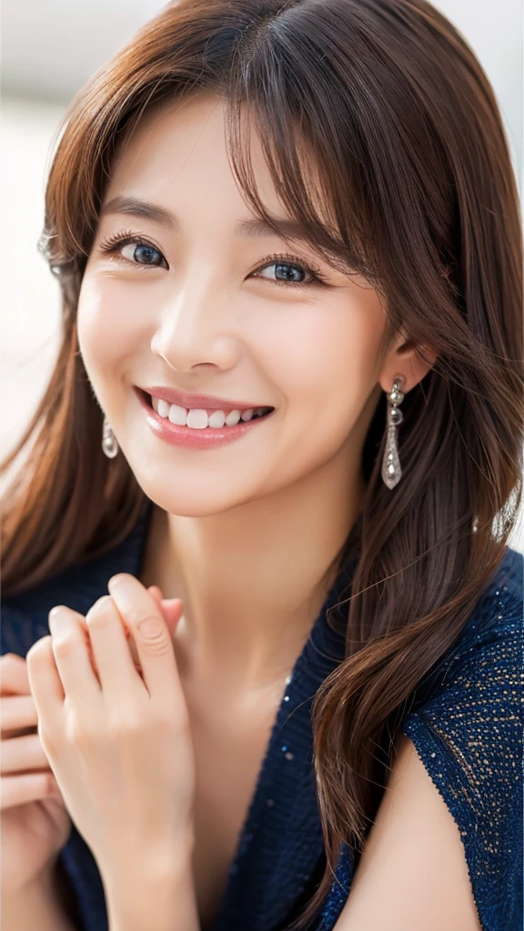 4、smile、beauty、adult elegance、Sparkling Eyes、
