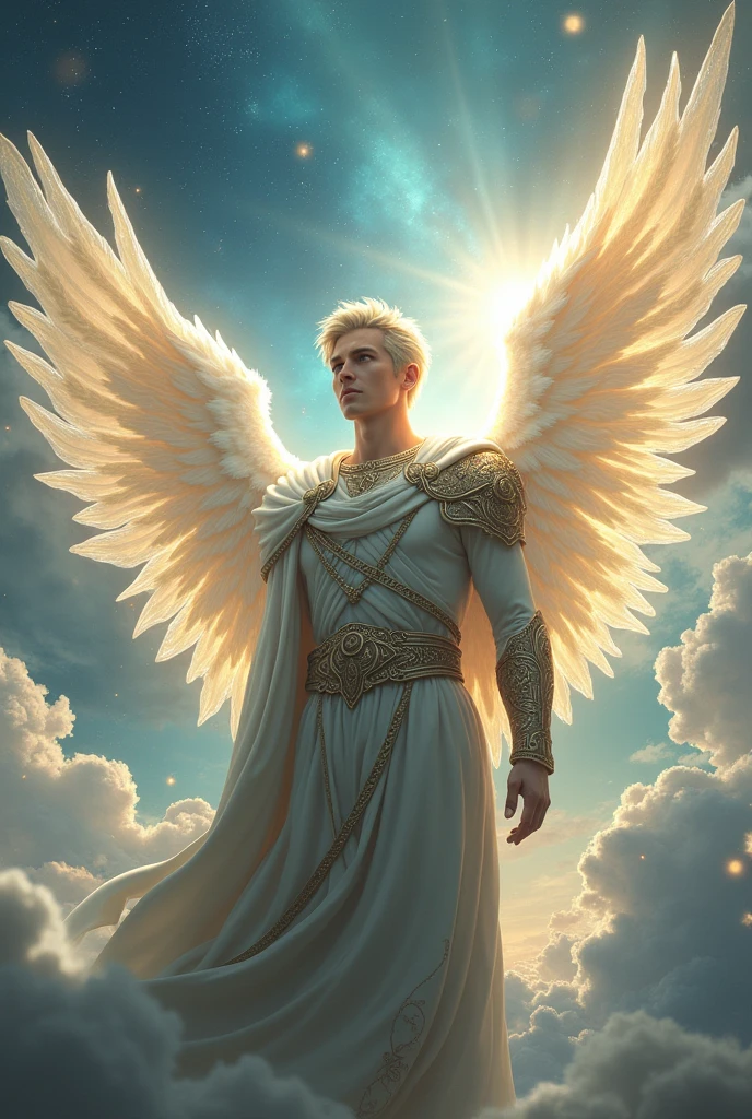 Alistair from Dragon Age as angel