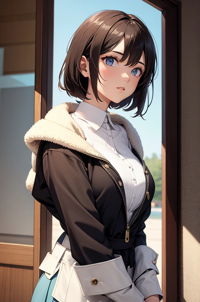 looking at another