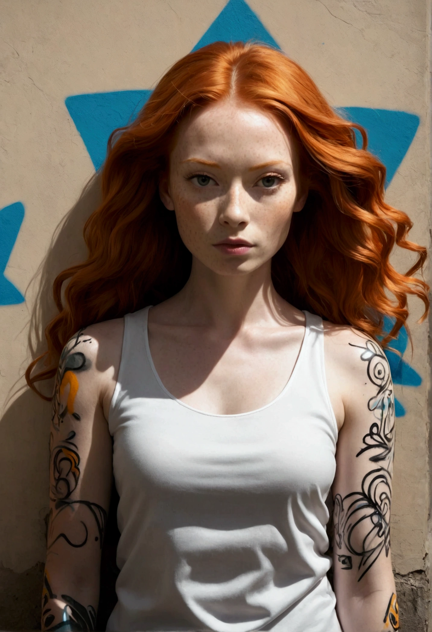 ‚Graffiti-Art ginger‘