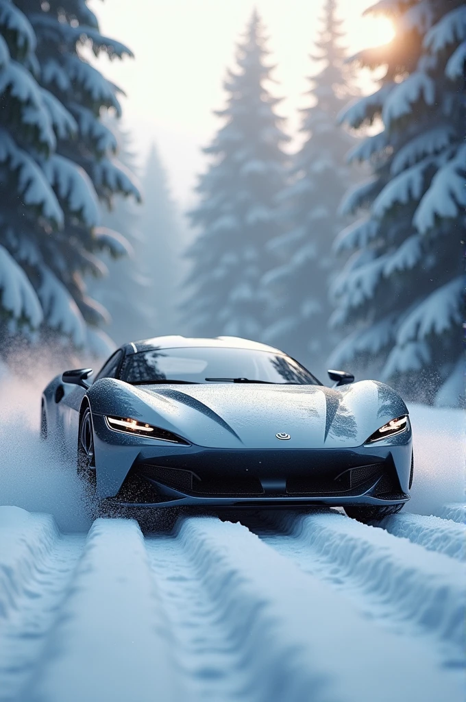 Car in the snow