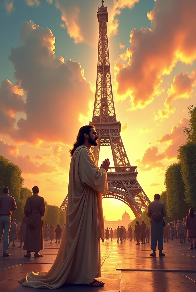 Jesus of Nazareth goes to the Entel Tower