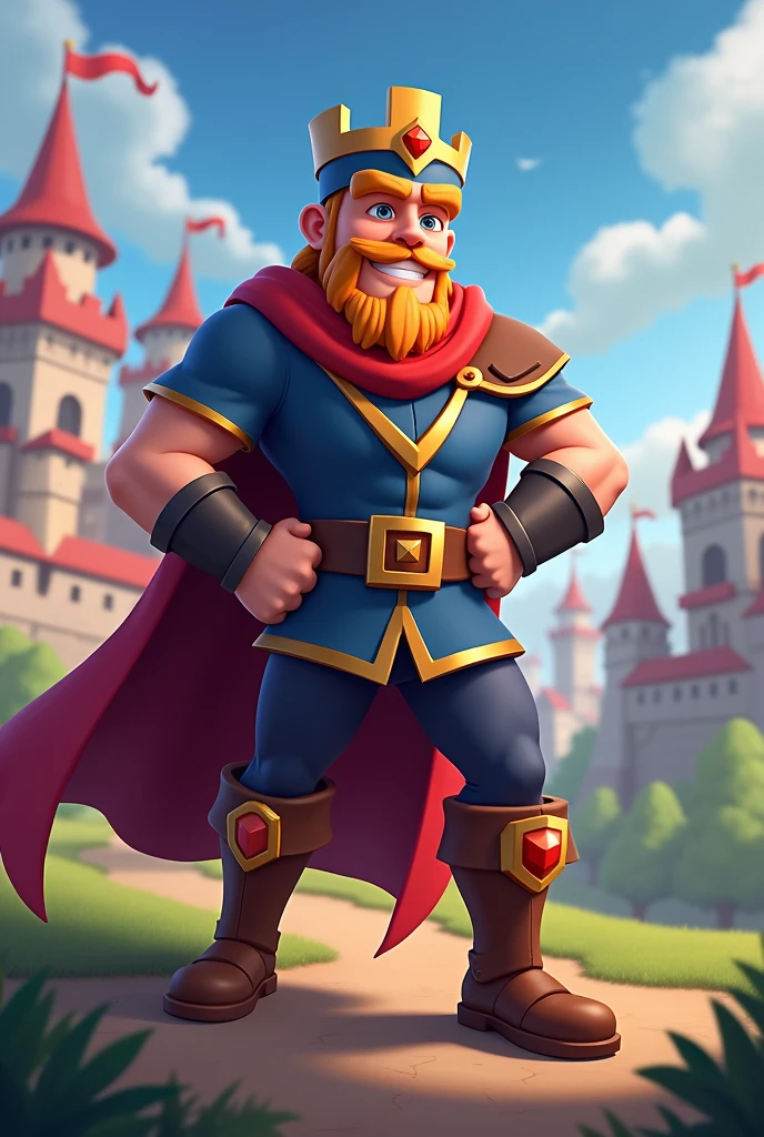 Make a profile picture for a clash royale youtube channel 