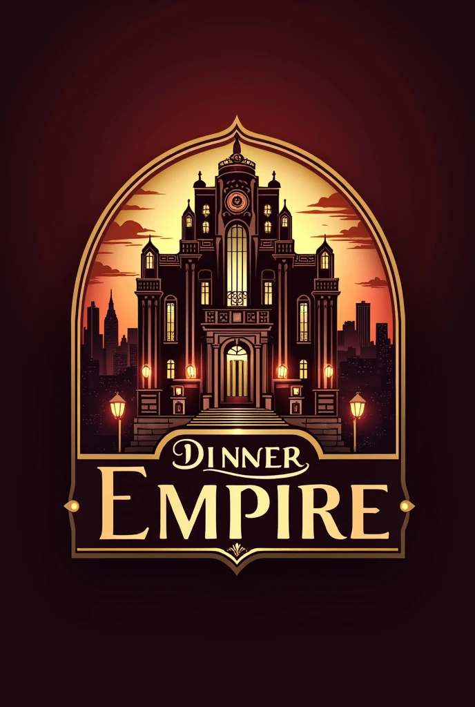 
Logo restaurant dinner Empire Steak Building 