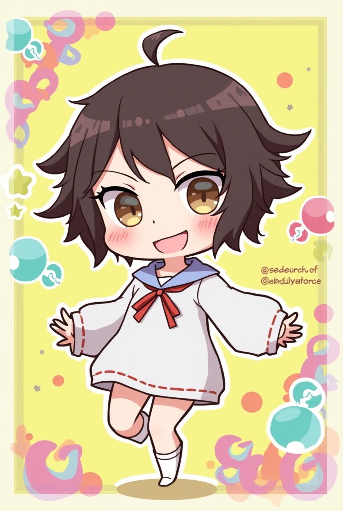 Ijiranaide Nagatoro estilo chibi