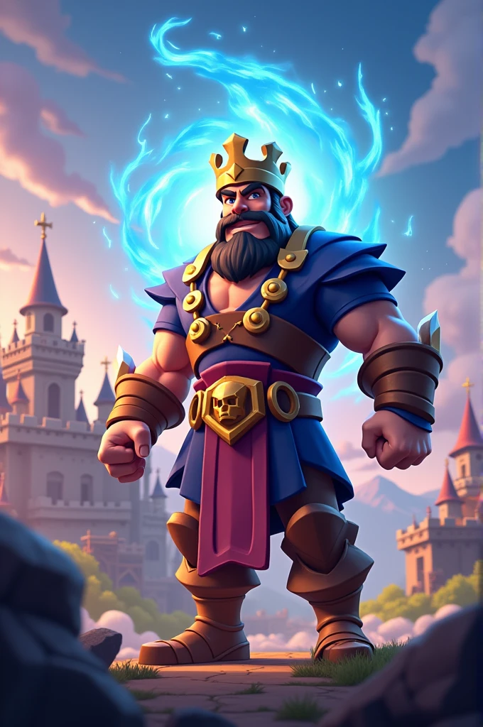 I made a clash royale cover photo for a YouTube channel