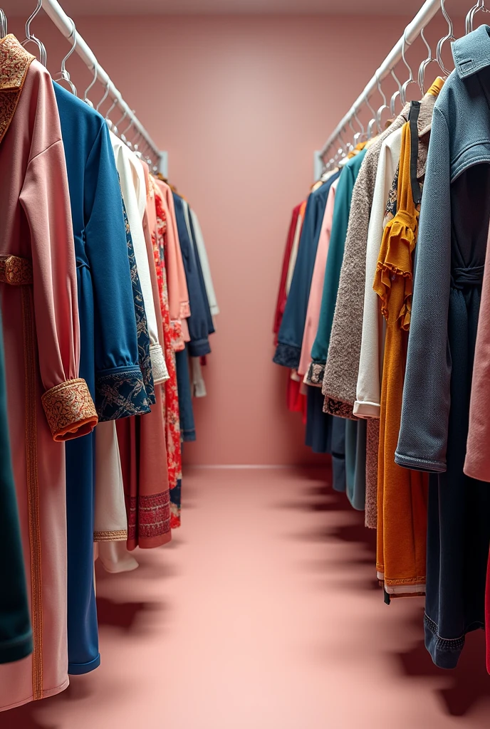 store various hanging clothes