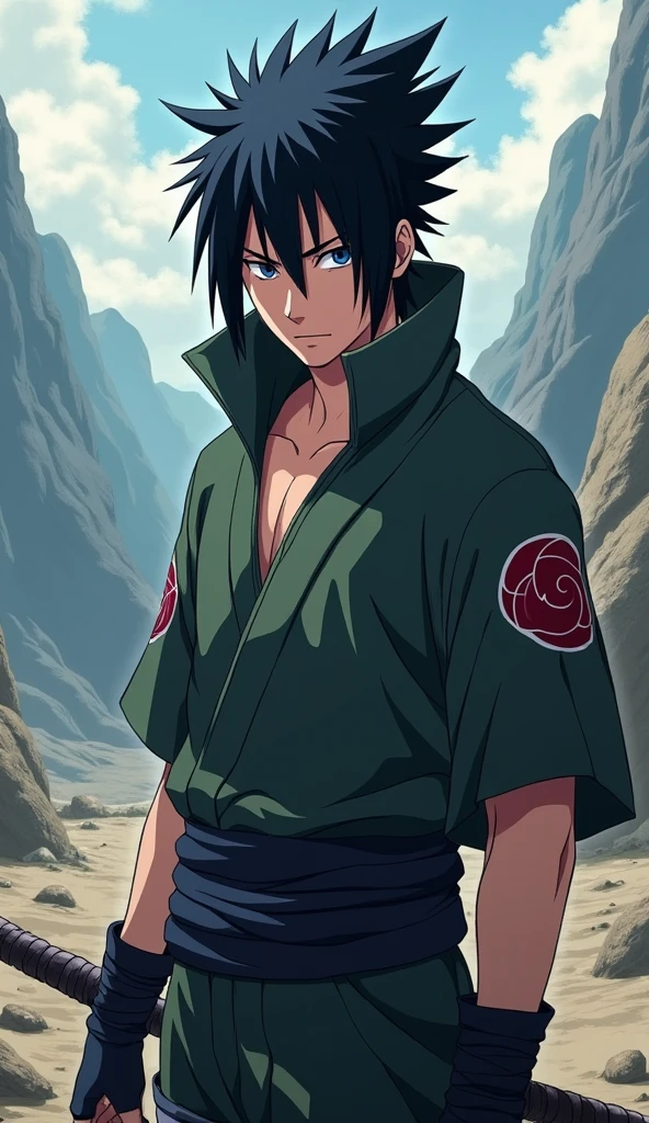 Sasuke Uchiha,Character from the anime Naruto