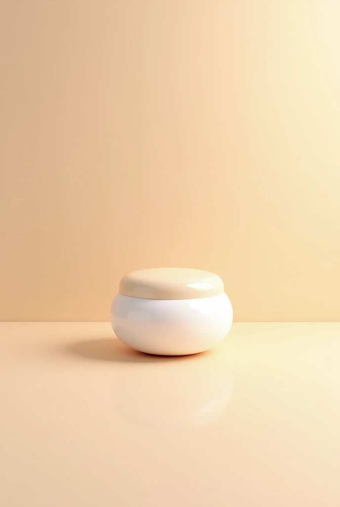 simple almond color background to highlight a product