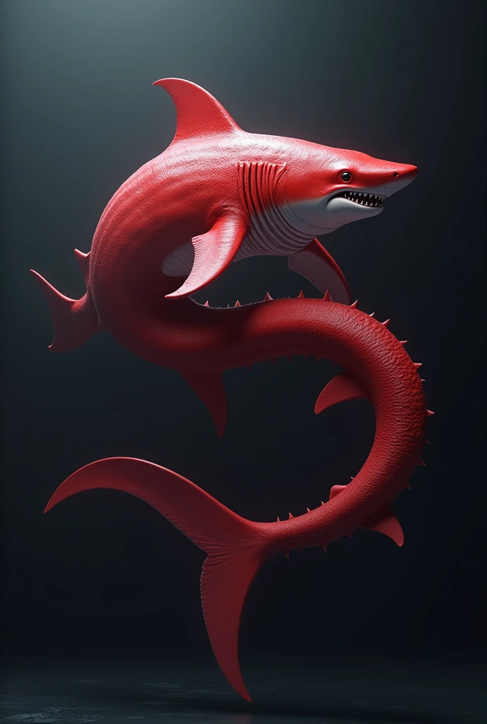 Big booty red shark