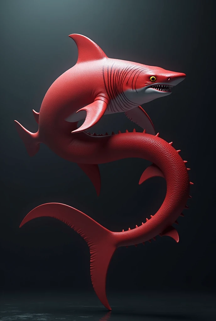 Big booty red shark