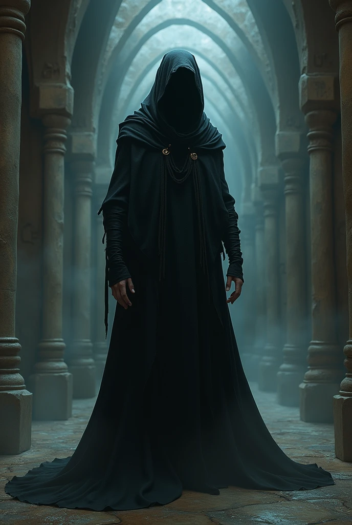 Make me a humanized version of the secret keeper from the mobile game topheros
