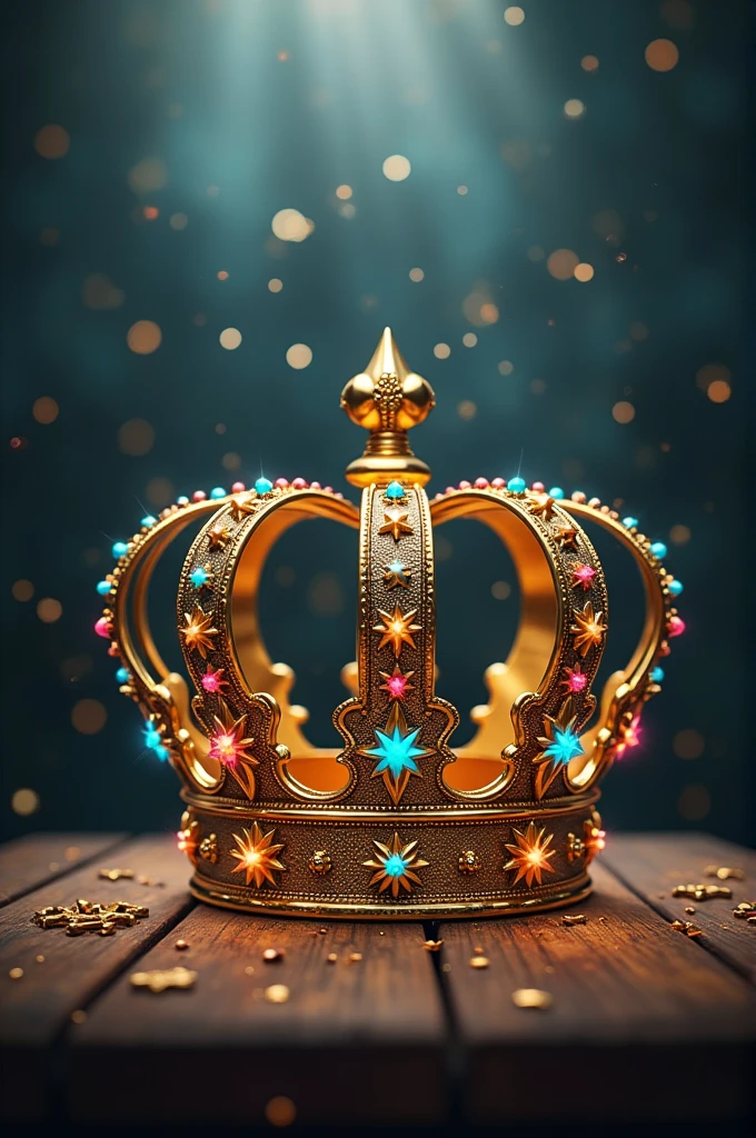 The crown represents high school students and stars, and is a crown that symbolizes determination and the will to achieve goals.