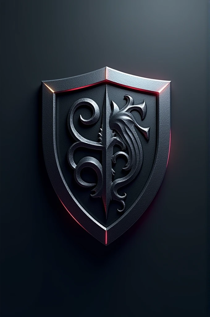 Create a computer image like a logo or shield