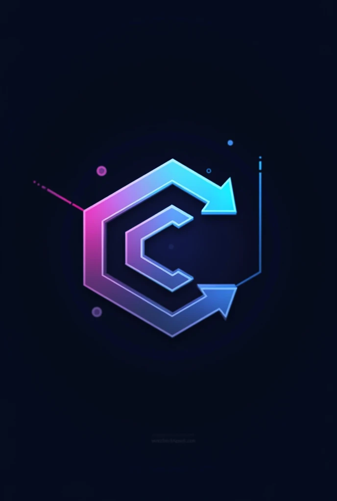 Create a computer image as a logo