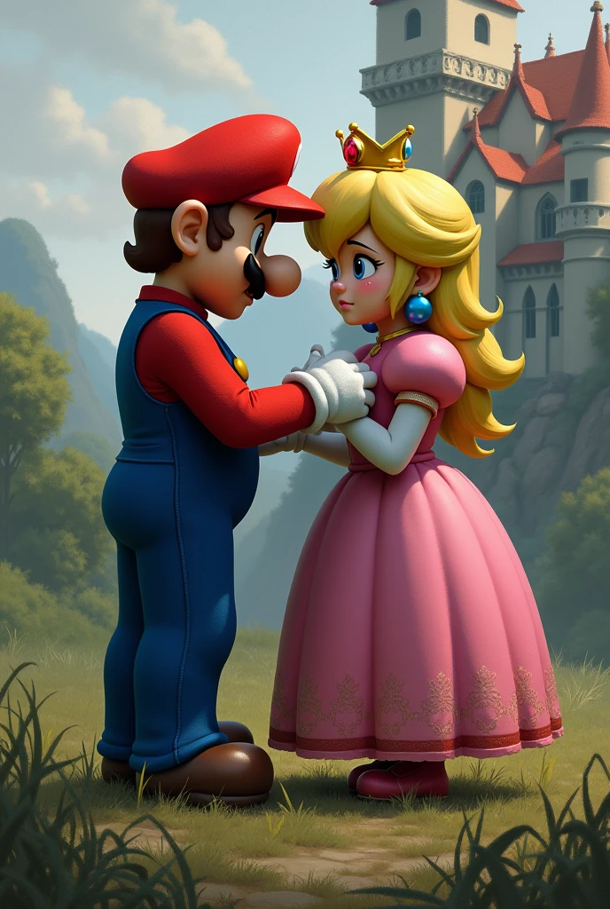 Mario 64 sabe Peach the browser Sad