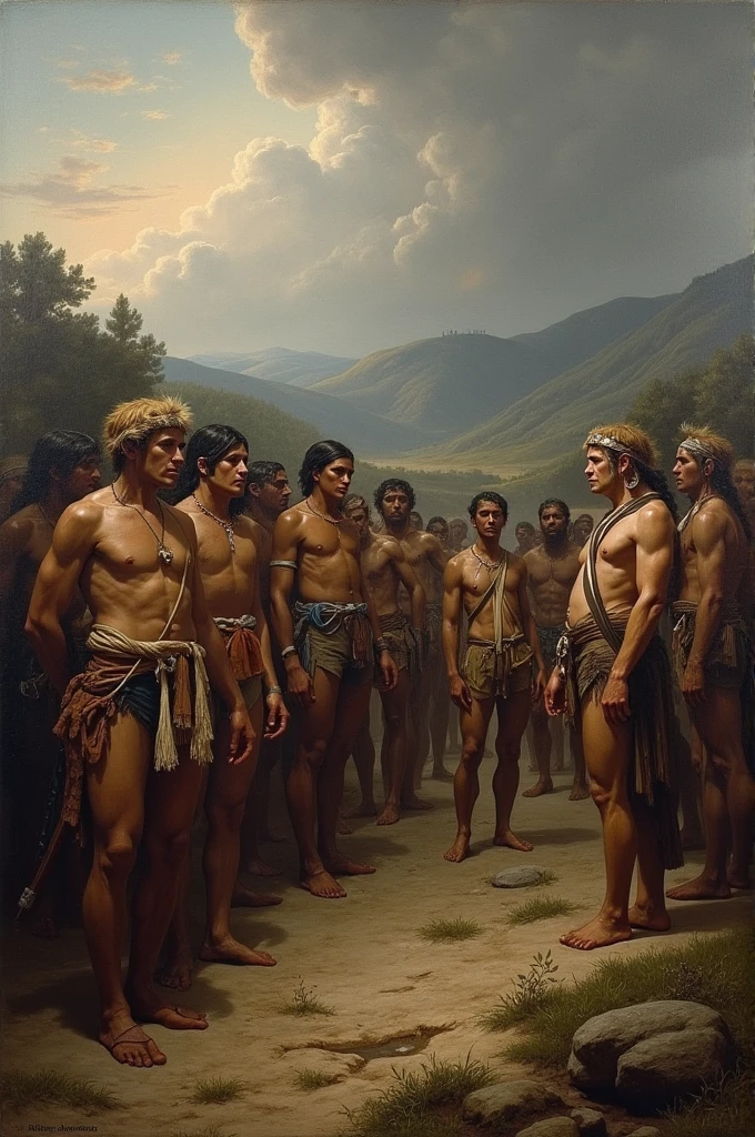 Whites' esclacitude towards the Indians