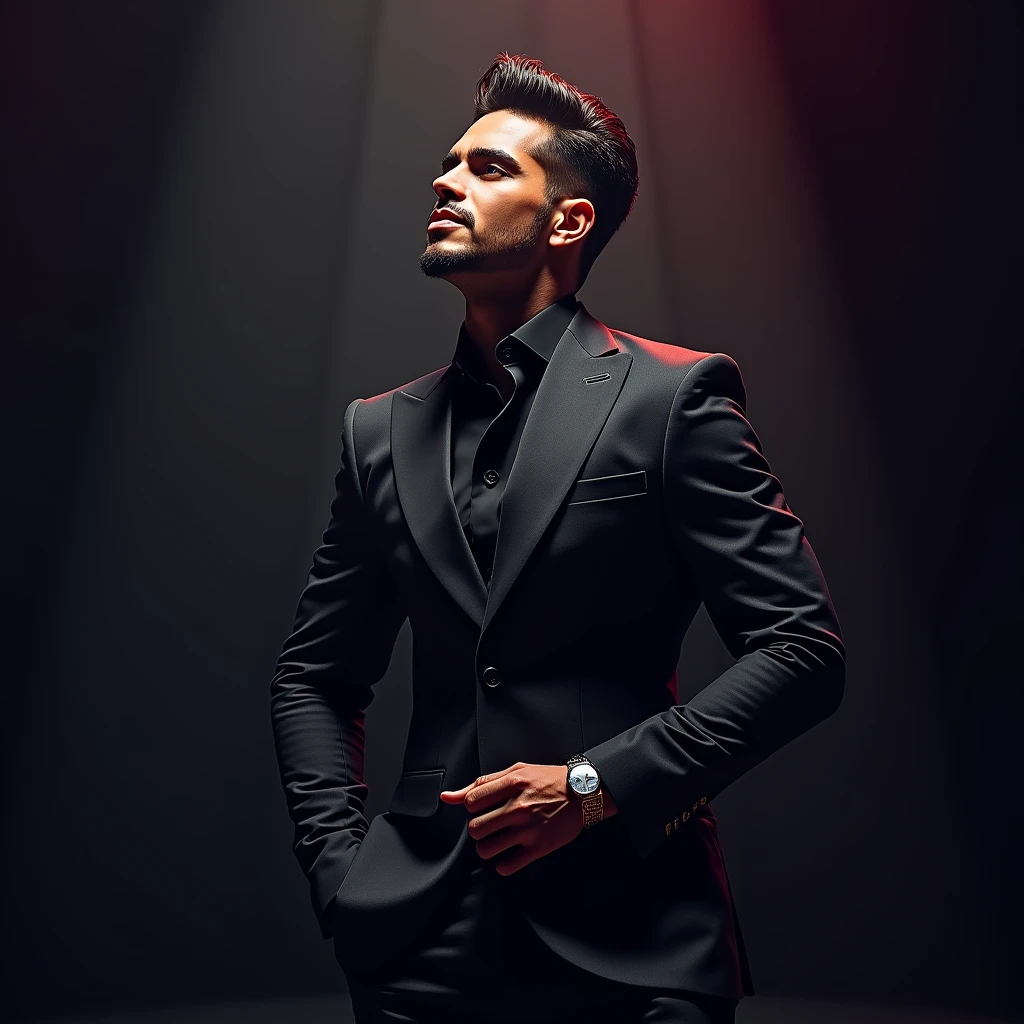 Latin male singer's noturbo banner