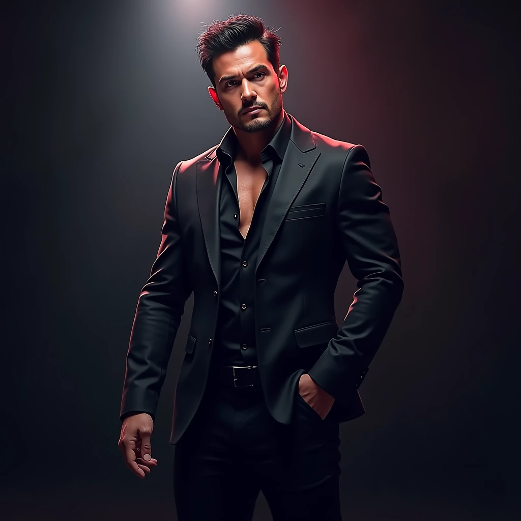 Latin male singer's noturbo banner