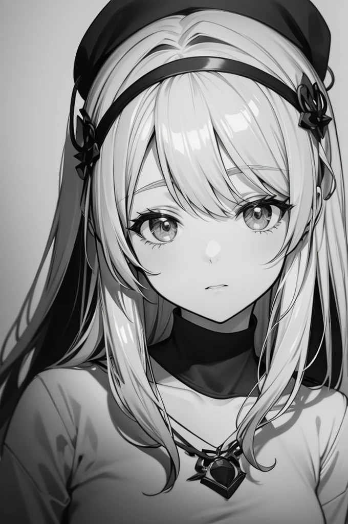 monochrome rough sketch