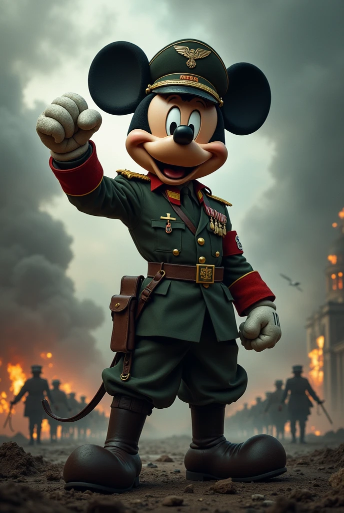 Mickey mouse the Hitler war