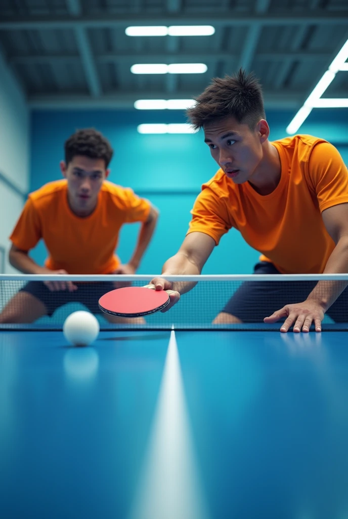 Ping pong intensely