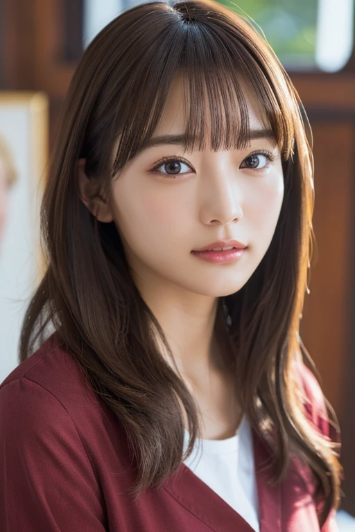 ((Highest quality)),(超High resolution),(Very detailed),(Detailed Description),((The best CG)),(masterpiece),Ultra-detailed art、(Highest quality、8k、32K、masterpiece)、(Realistic)、(Realistic:1.2)、(High resolution)、Very detailed、Very beautiful face and eyes、1 female、((:1.3))、Tight waist、Delicate body、(Highest quality、Attention to detail、Rich skin detail)、(Highest quality、8k、Oil paints:1.2)、Very detailed、(Realistic、Realistic:1.37)、Bright colors、