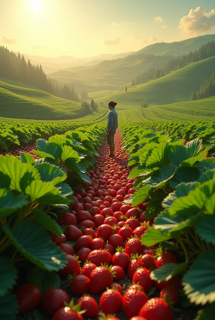 Strawberry fields realistic